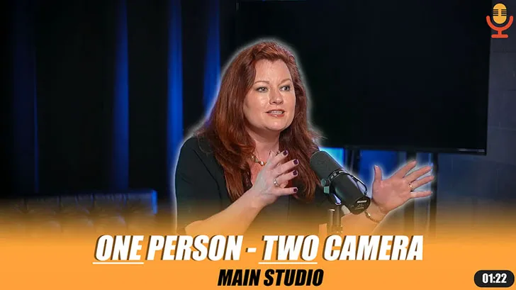 One Person - Two Camera Main Studio Promo