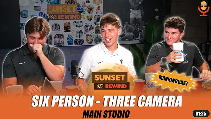 Six Person - Three Camera Main Studio