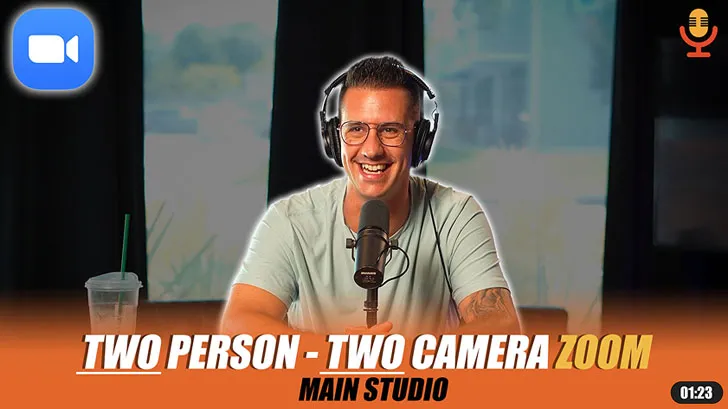 Two Person - Two Camera Main Studio sample